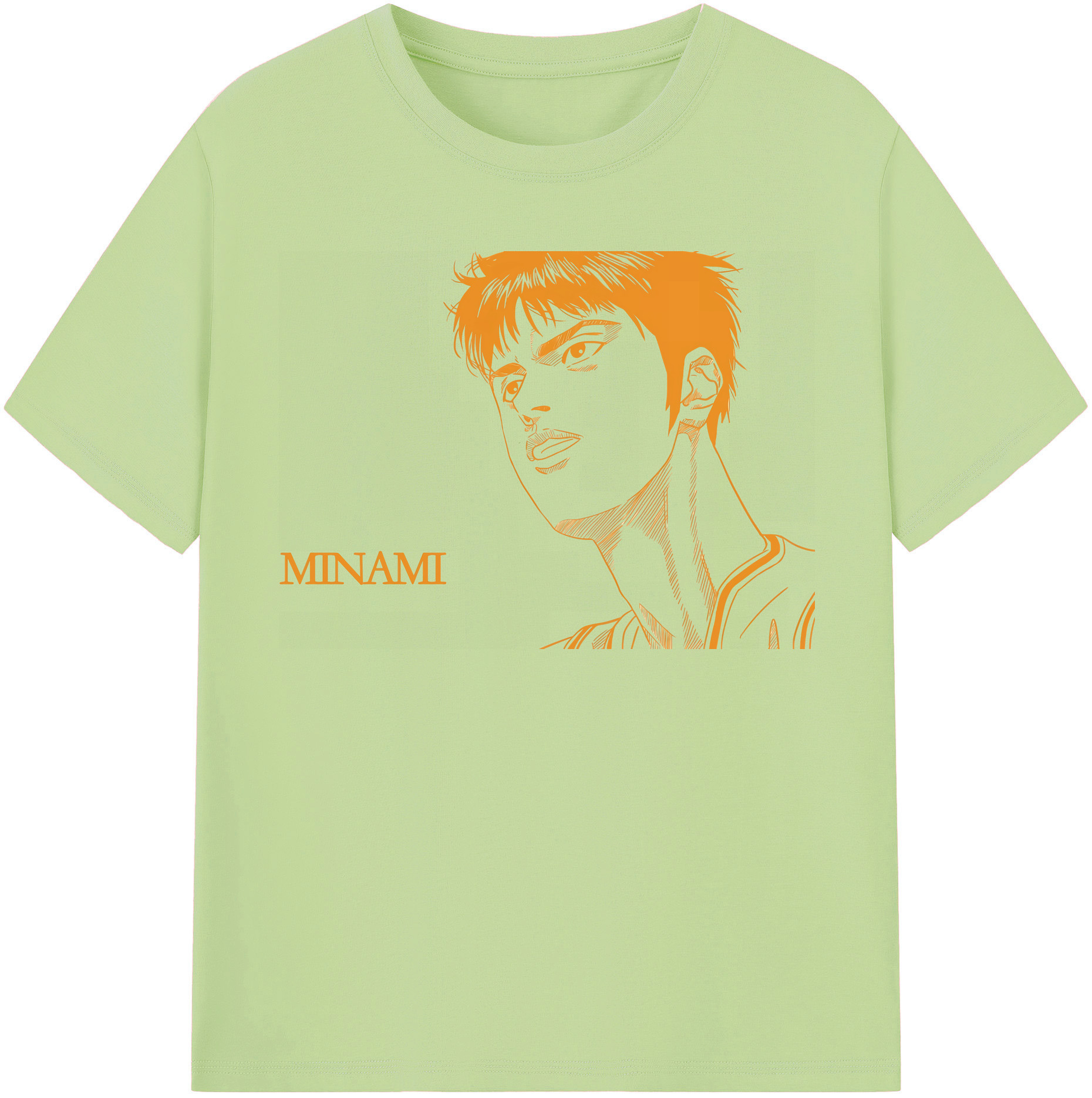 SLAM DUNK／スラムダンク 綿100％半袖Tシャツ（フロントプリント）